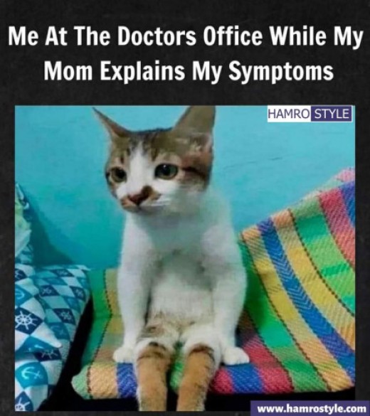 Funny Memes - Me at the Doctors Office