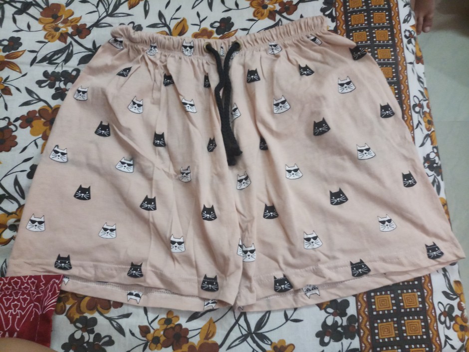 peach cat shorts peach cat shorts